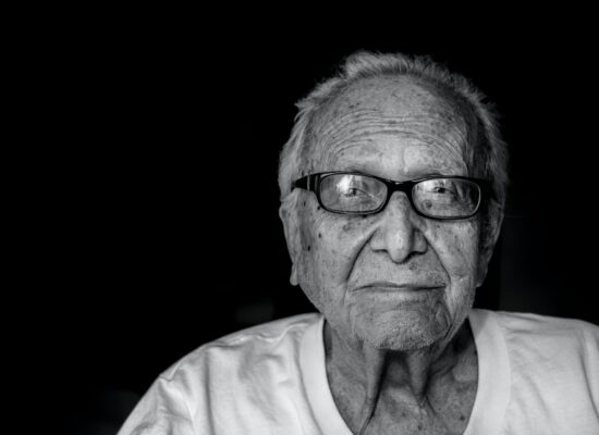 Elderly Man With Glasses