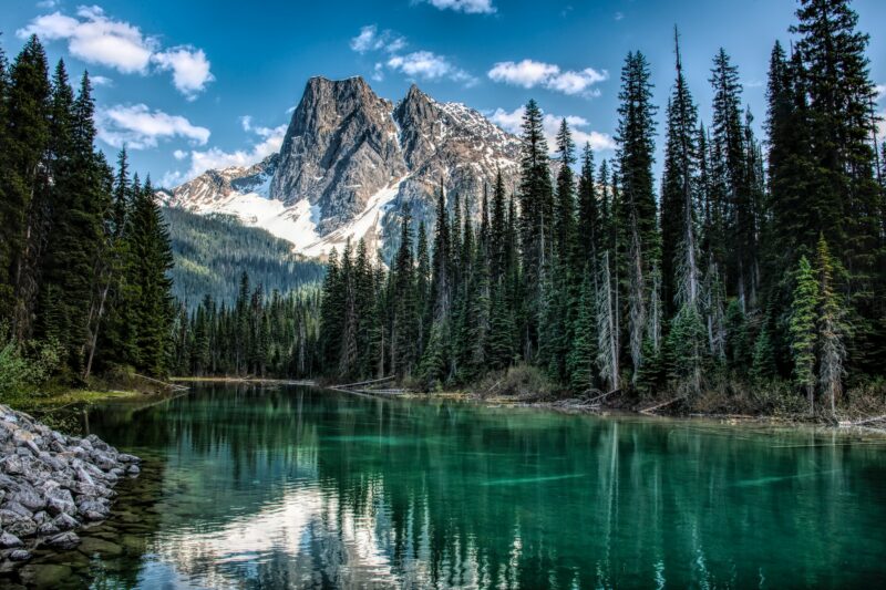 Mountains Lake British Columbia