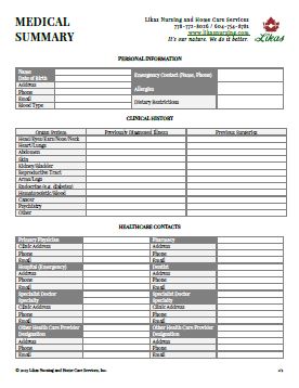 LN Medical Summary 2