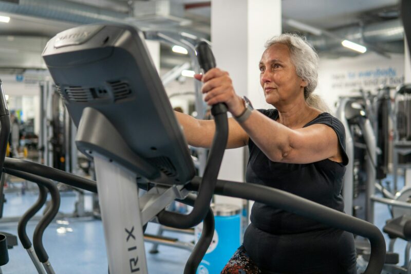 Woman Elliptical