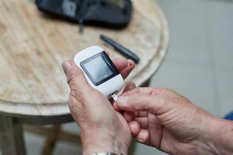 Checking Blood Sugar